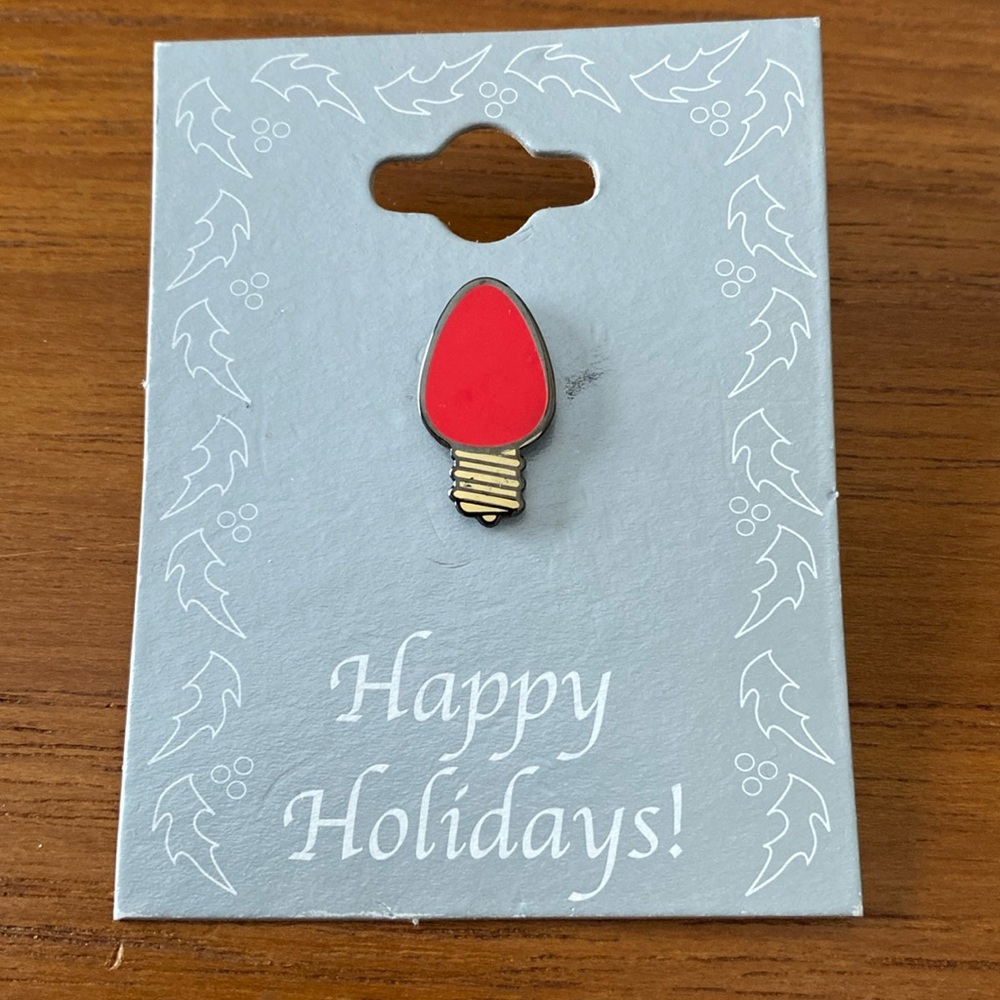 Christmas Bulb Pin